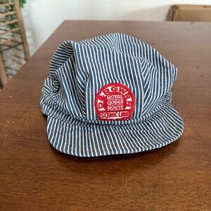 Vintage Royal Gorge Railroad Route Scenic Line Conductor Hat |Costume